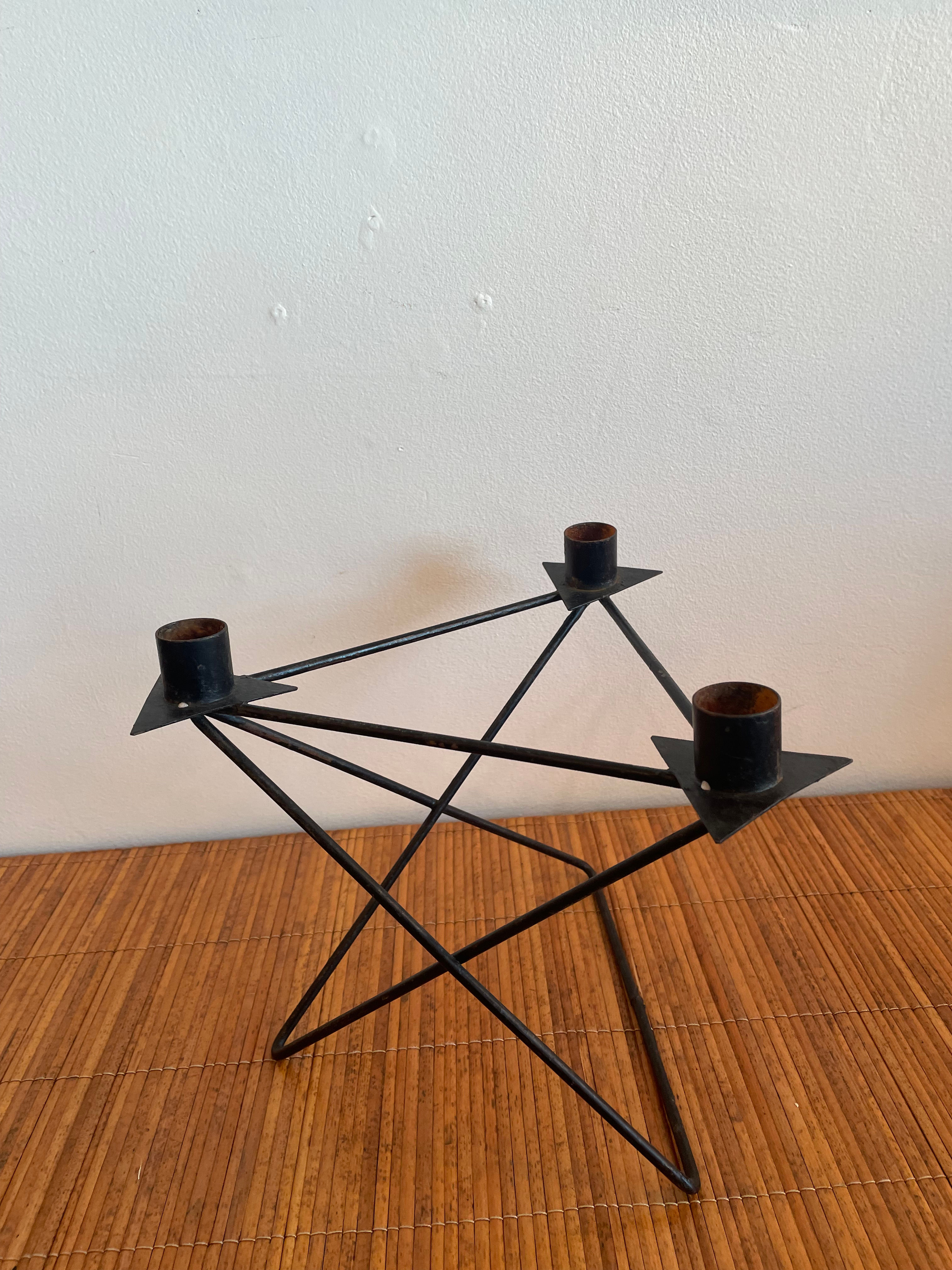 Iron Vintage Candelabra