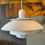 Thumbnail: Danish White Pendant Light