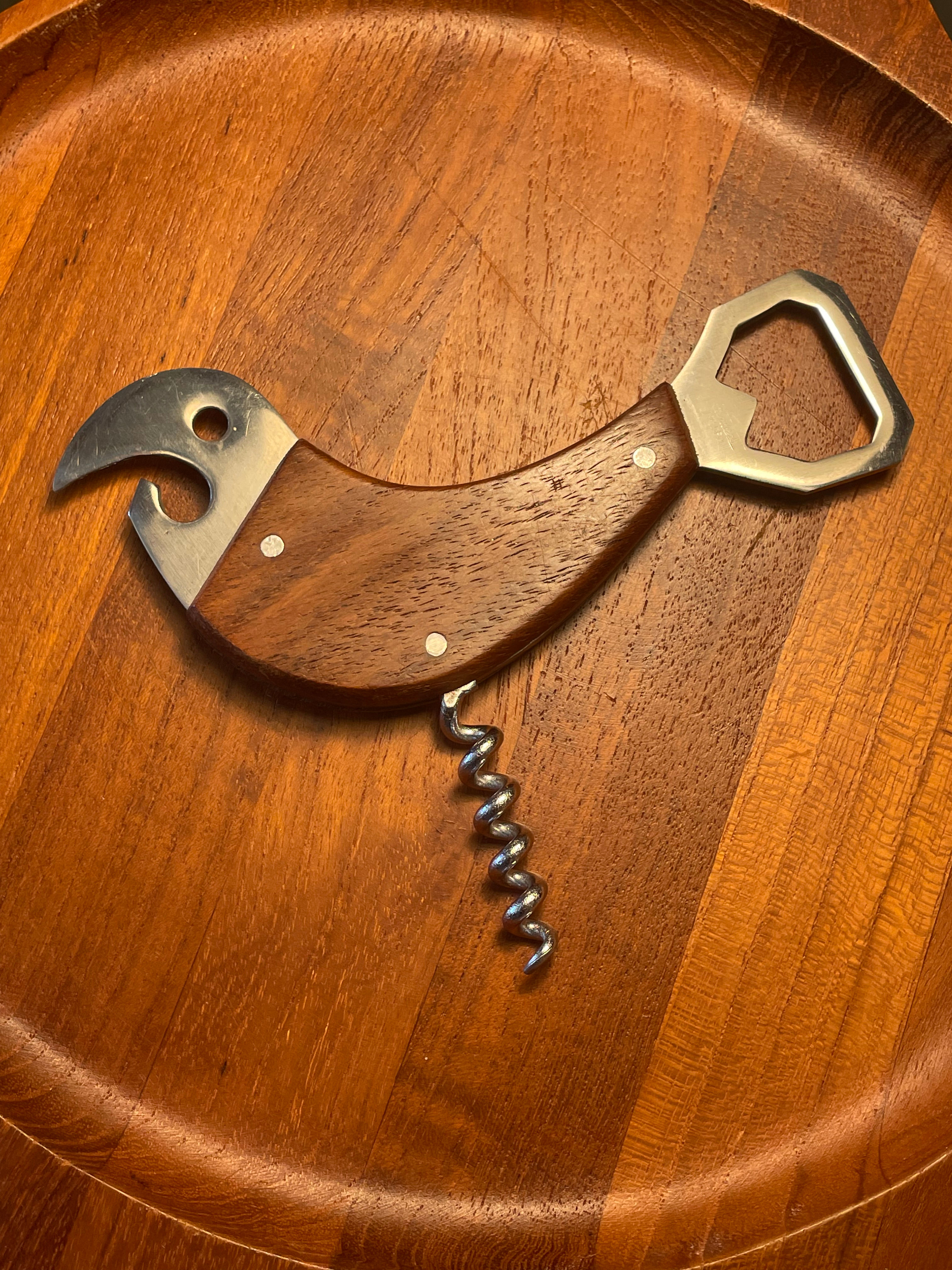 Carl Aubock Style Bird Bottle Opener