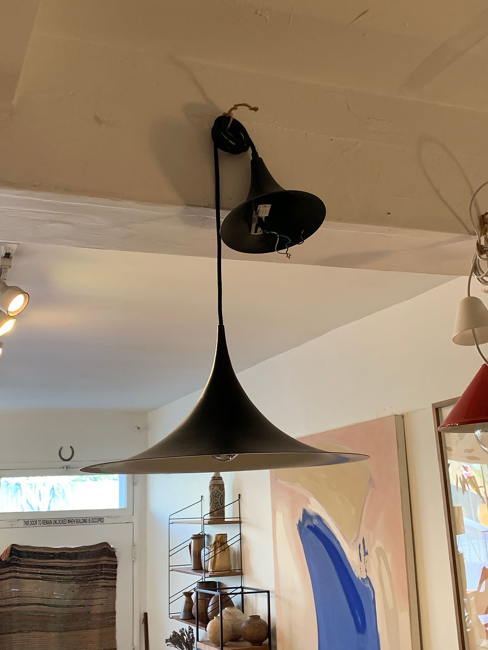 Thumbnail: Large Semi Lamp by Claus Bonderup & Torsten Thorup for Fog & Mørup, 1960s