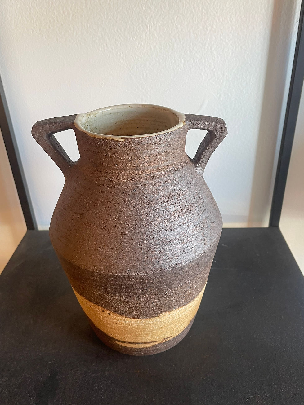 Thumbnail: Amorpha Vase Dark Brown