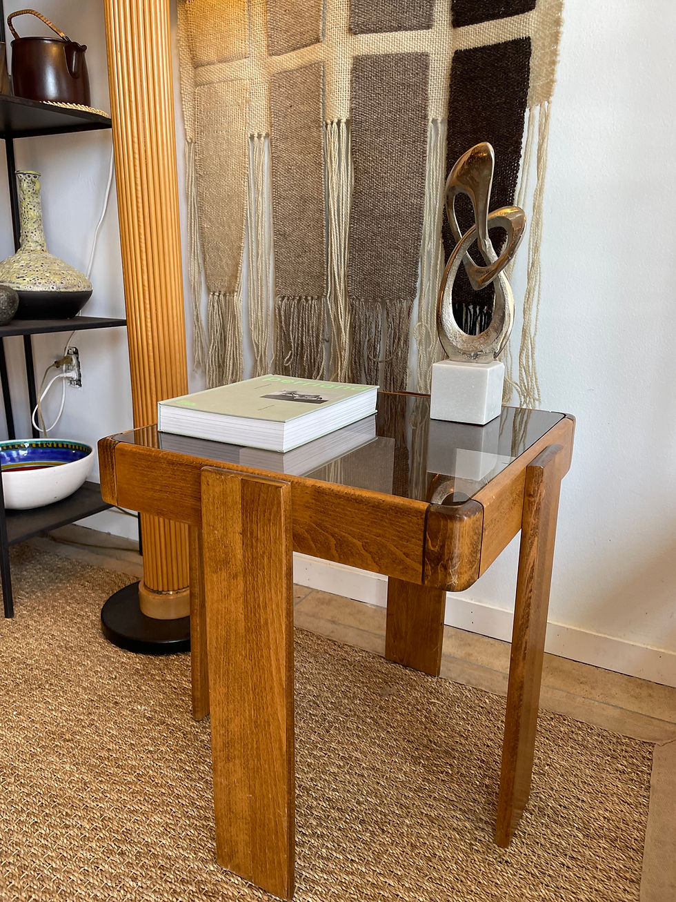 Thumbnail: Modernist Wooden Stacking Tables