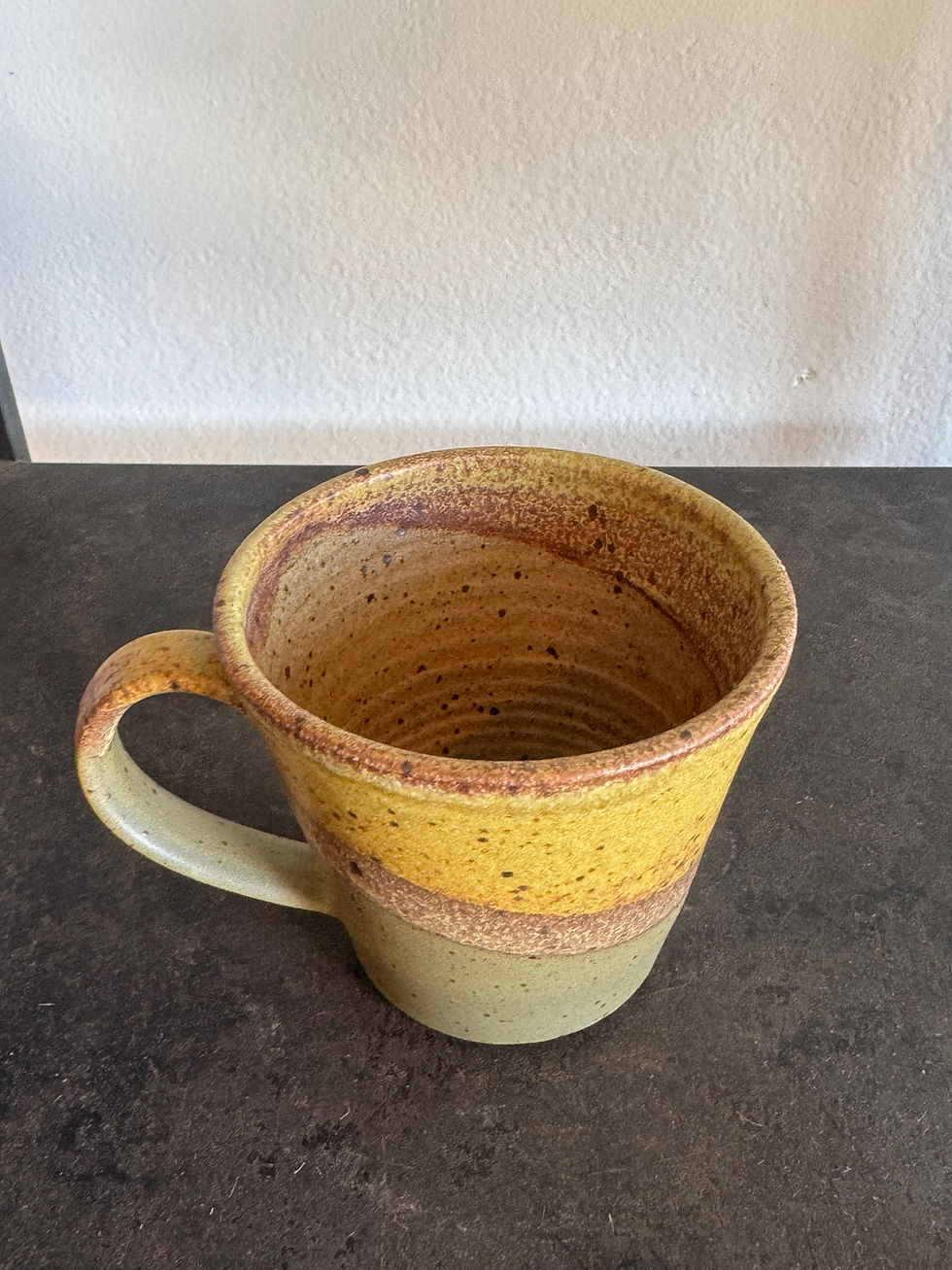 Thumbnail: Mustard/ Olive 'Shoshi' Mug