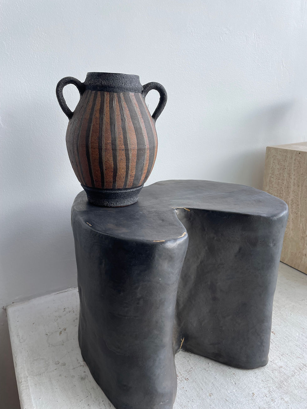 Thumbnail: Black Ceramic Table  by SALAMAT