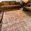 Thumbnail: 1970's Pink Rug w/ Border Cotton/ Indigo