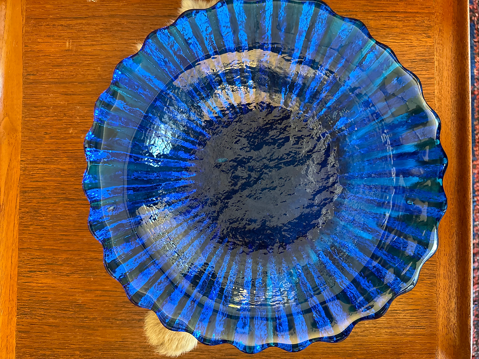 Thumbnail: Deep Blue Vintage Bowl