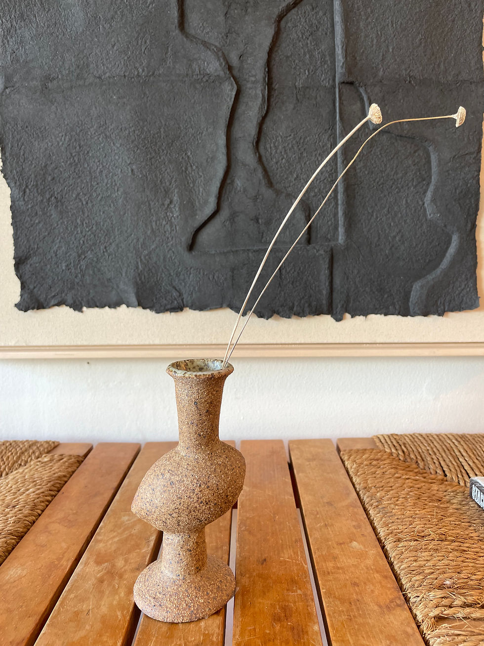 Thumbnail: Small Brown Bird Vase