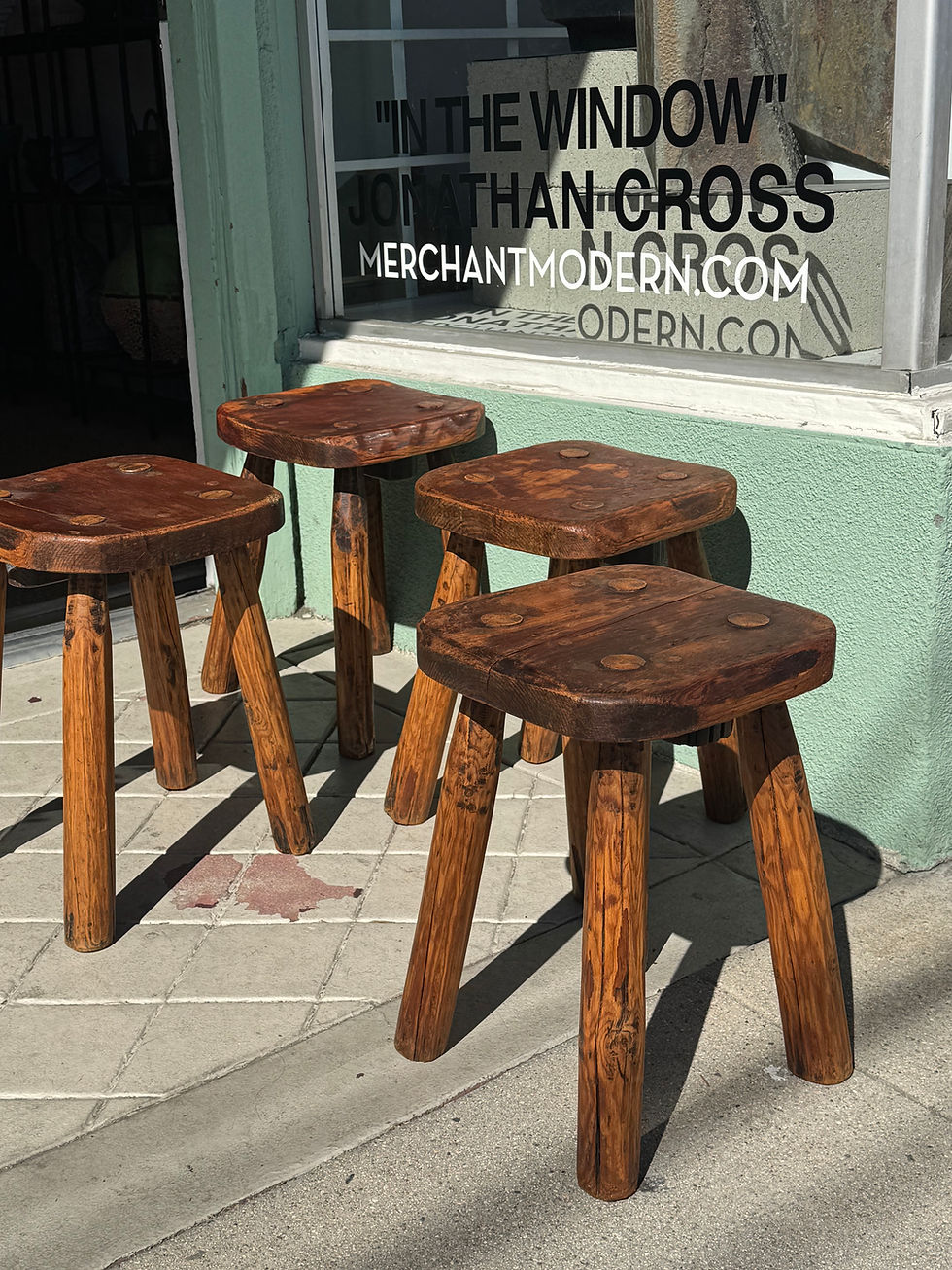 Thumbnail: Primitive French Stools