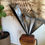 Thumbnail: Brutalist Vintage Metal & Wood Sculpture