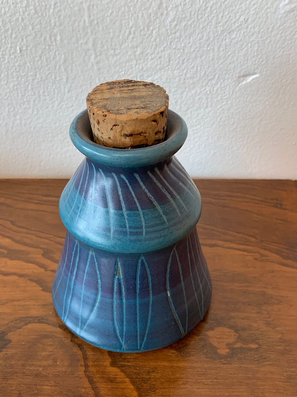Thumbnail: 'Calder' Blue Canister with Cork