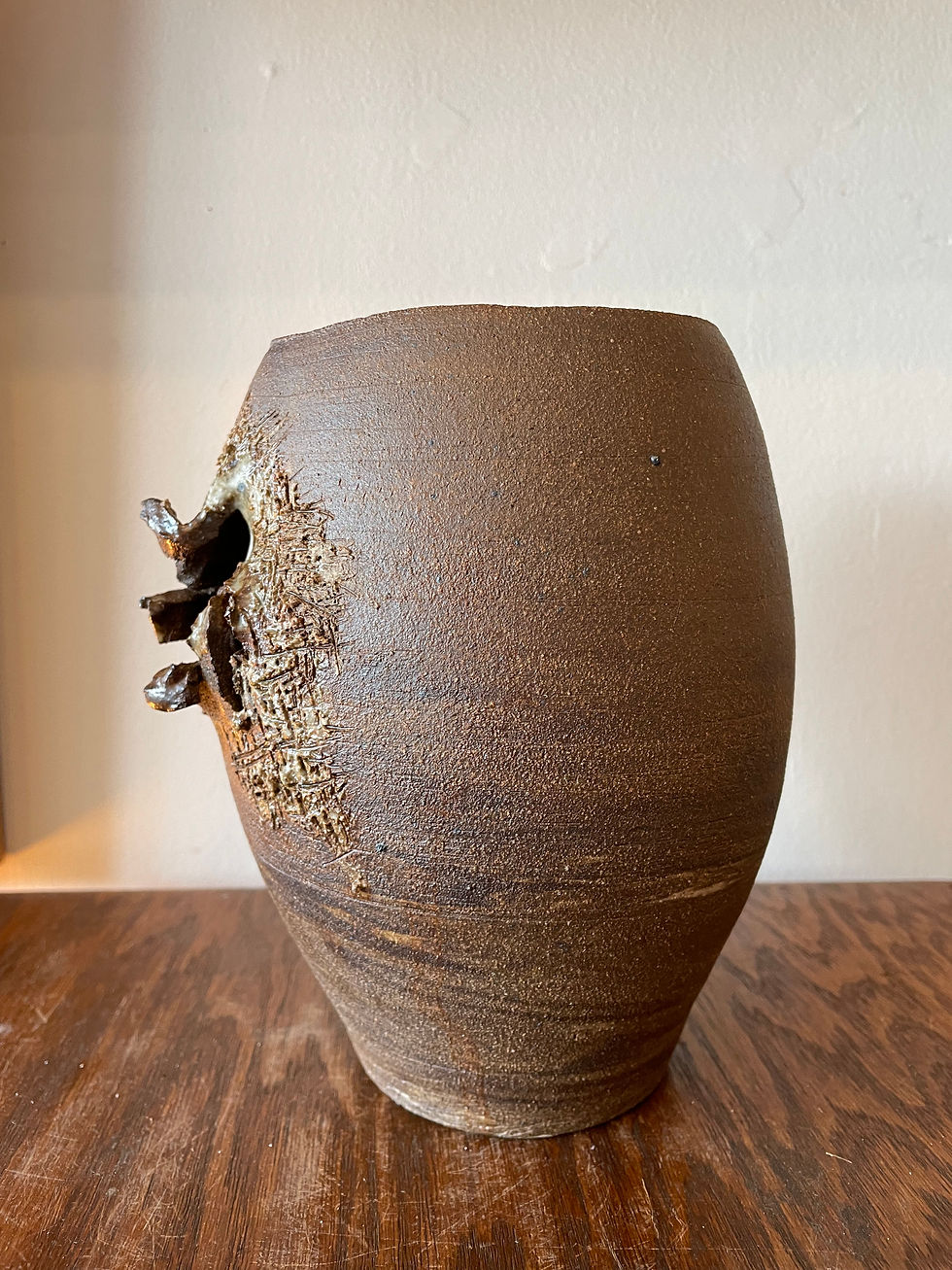 Thumbnail: Sculptural Ceramic Vessel by Deb Levine