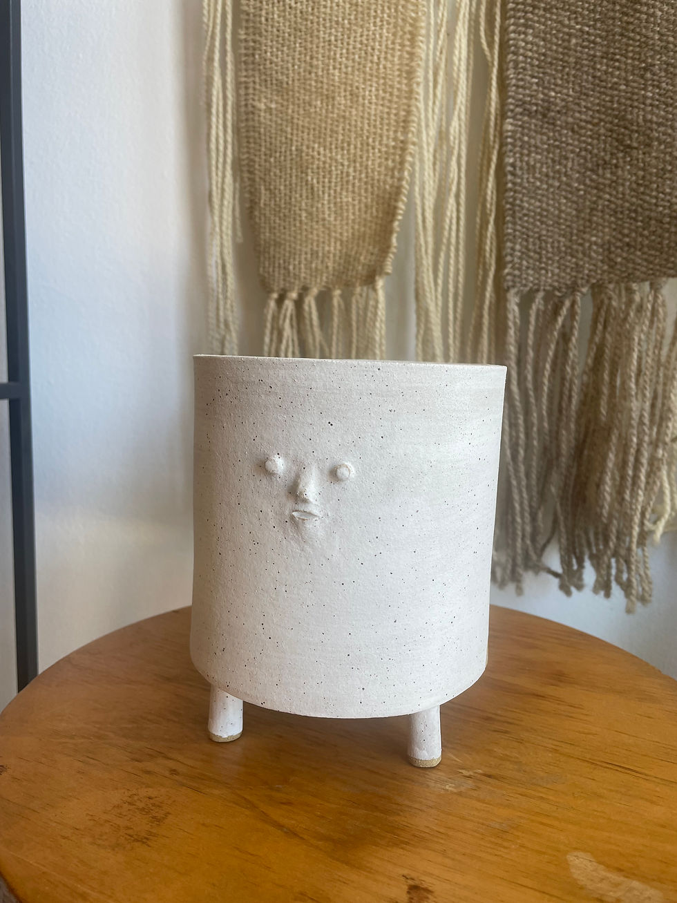 Thumbnail: Tripod Mini Face Planter in White