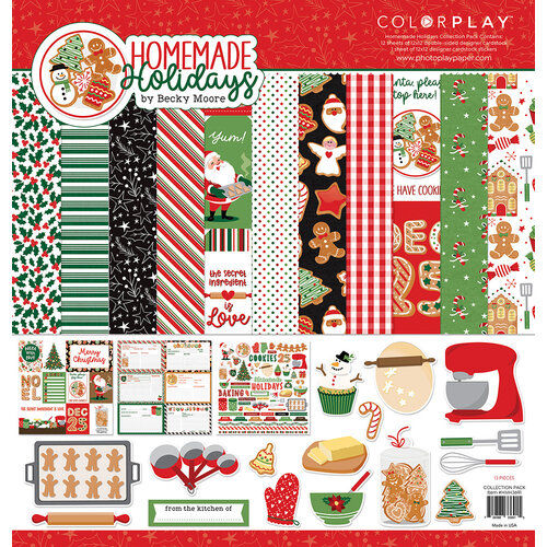 Homemade Holidays by Color Play Paper Pack