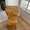 Thumbnail: Vintage Wooden Abtsract Pedestal