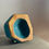 Thumbnail: 'Turquoise' Geode Ceramic Catchall