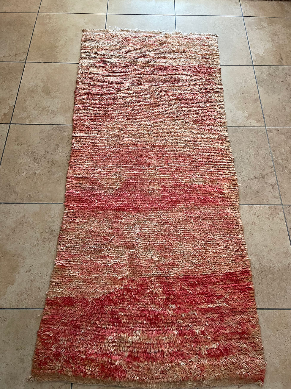 Pink Faded Runner