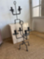 Thumbnail: Brutalist Iron Candelabra
