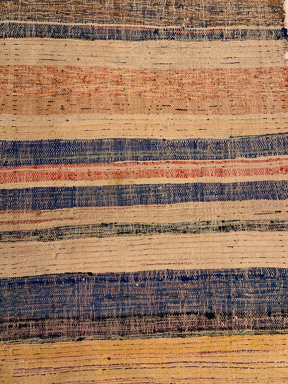 Thumbnail: Vintage Moroccan Stripe Boujad Runner