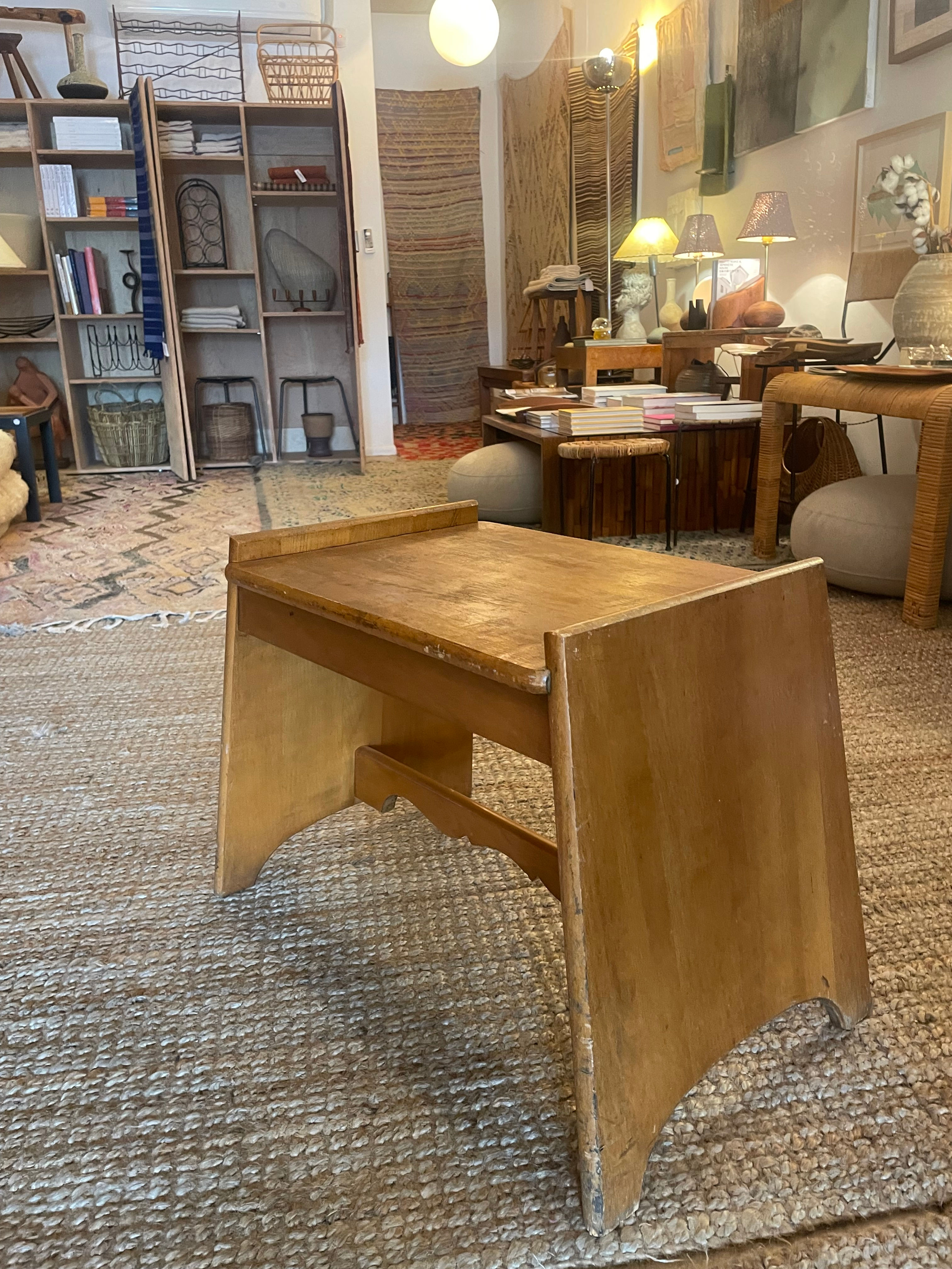 Vintage Wooden/ Stool/ Table / Bench