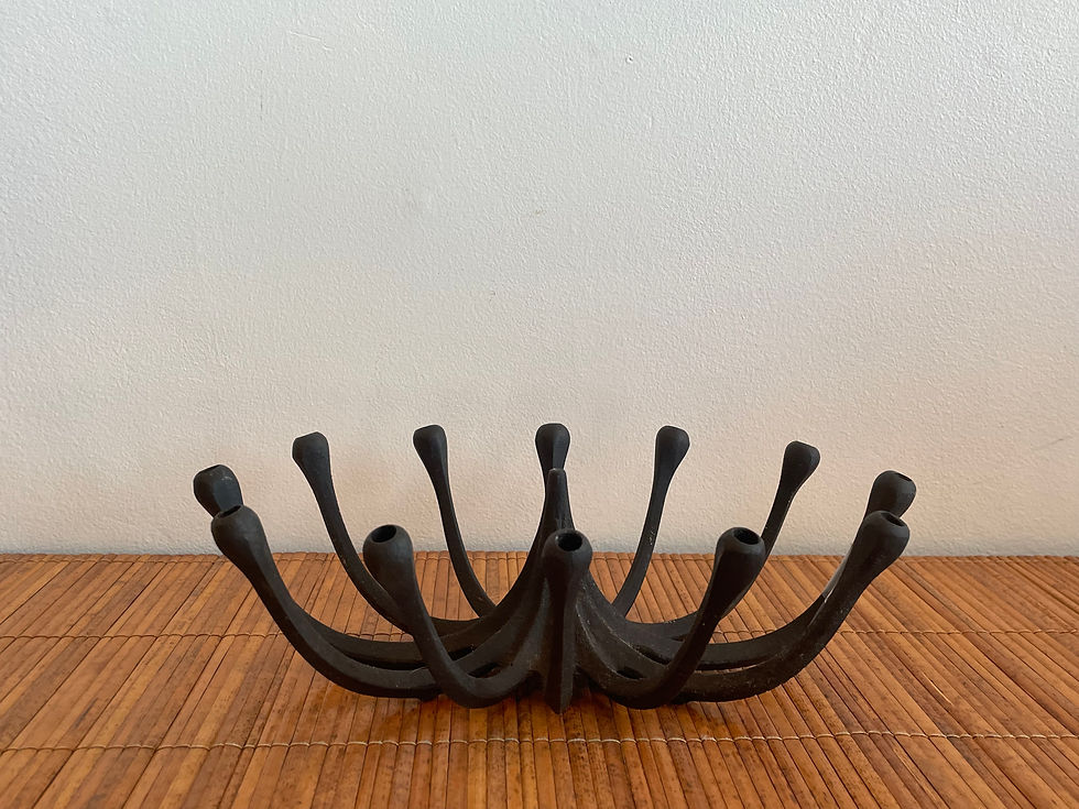 'Dansk' multi iron candle holder Merchant