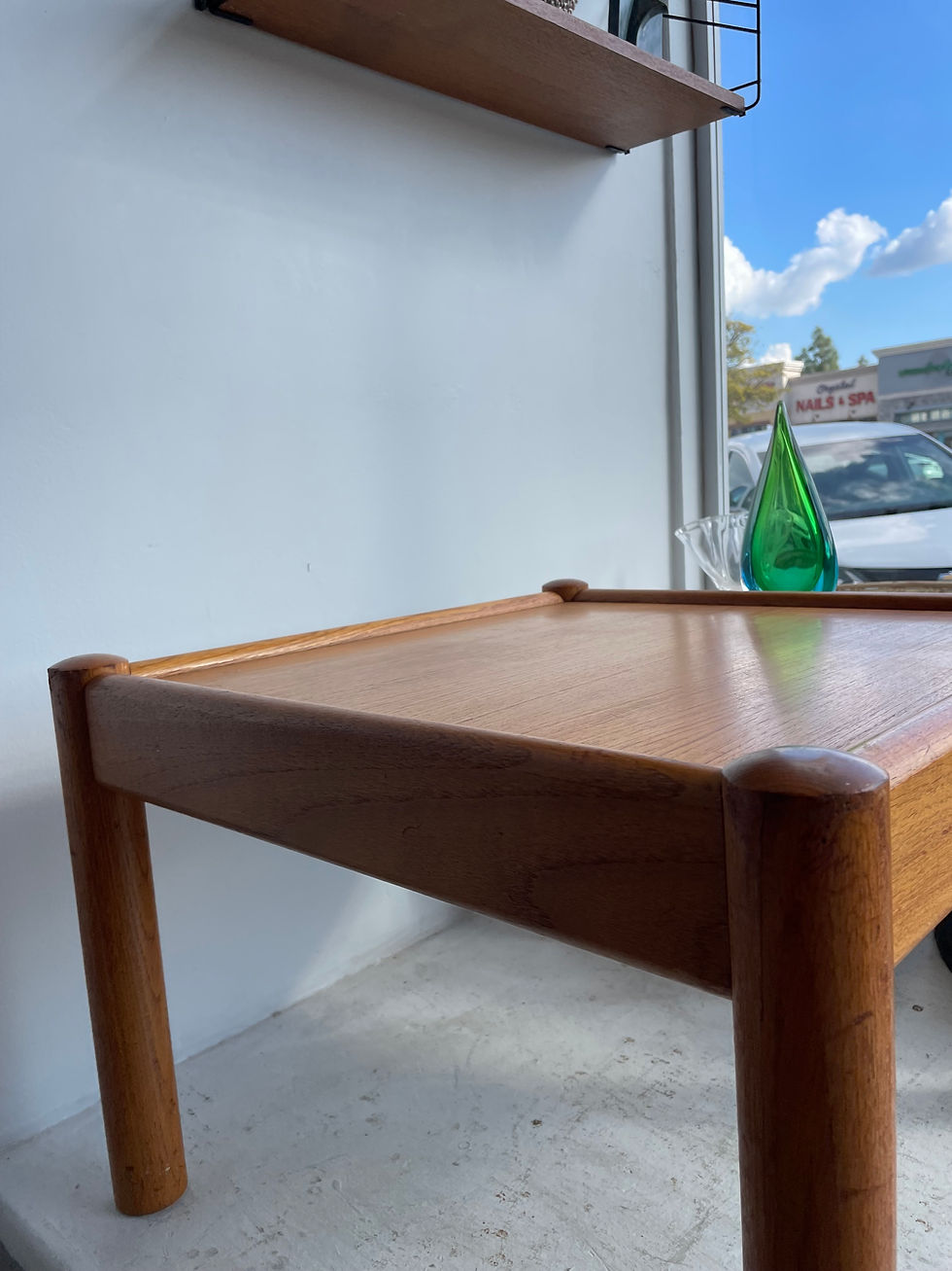 Thumbnail: Vintage Cherrywood Square Table