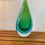Thumbnail: Blue/ Green Murano Sculpture