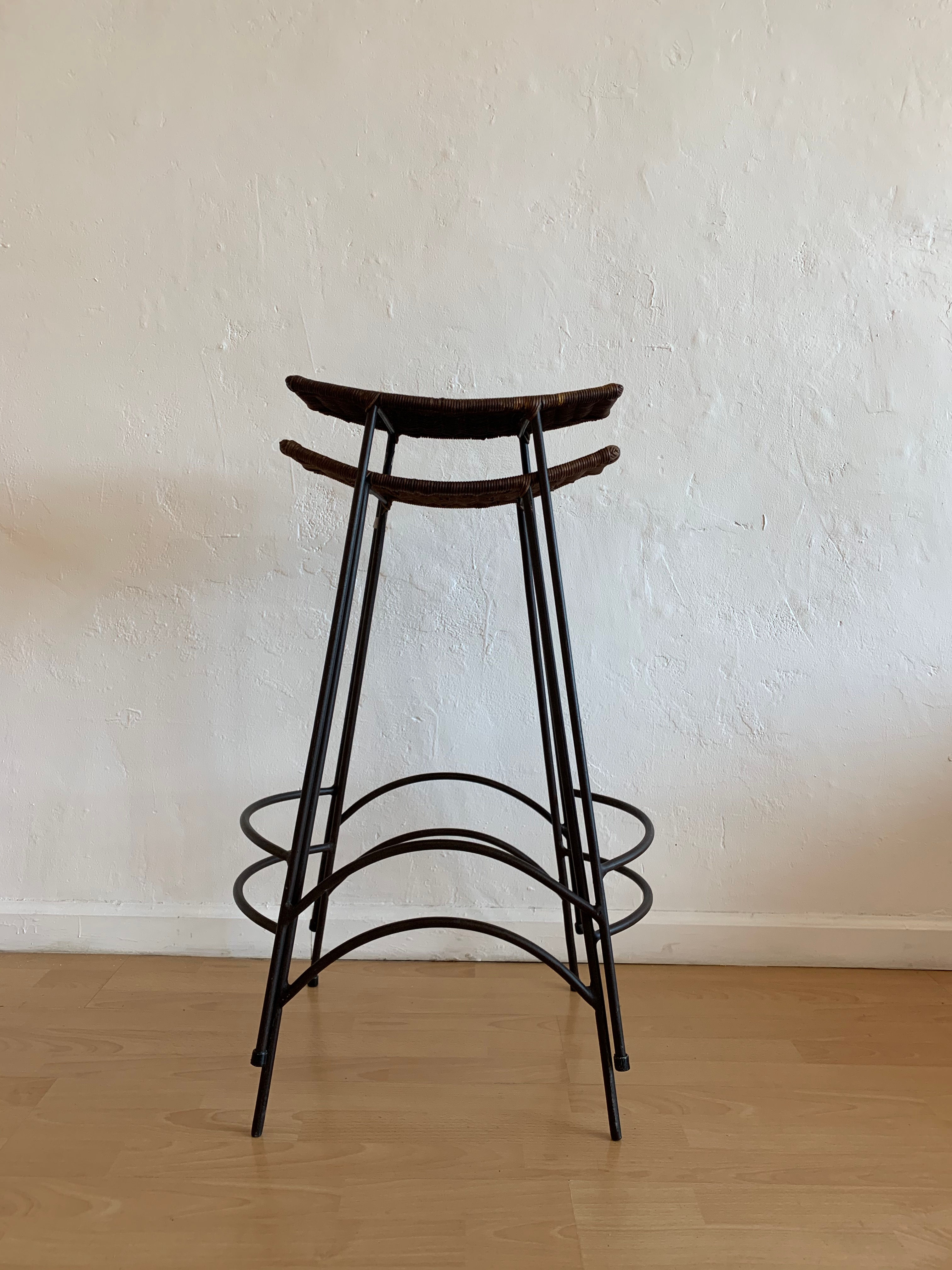 Mid Century Arthur Umnoff Stools