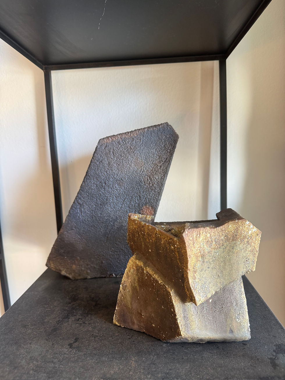 Thumbnail: Brutalist Cross Bud Vase