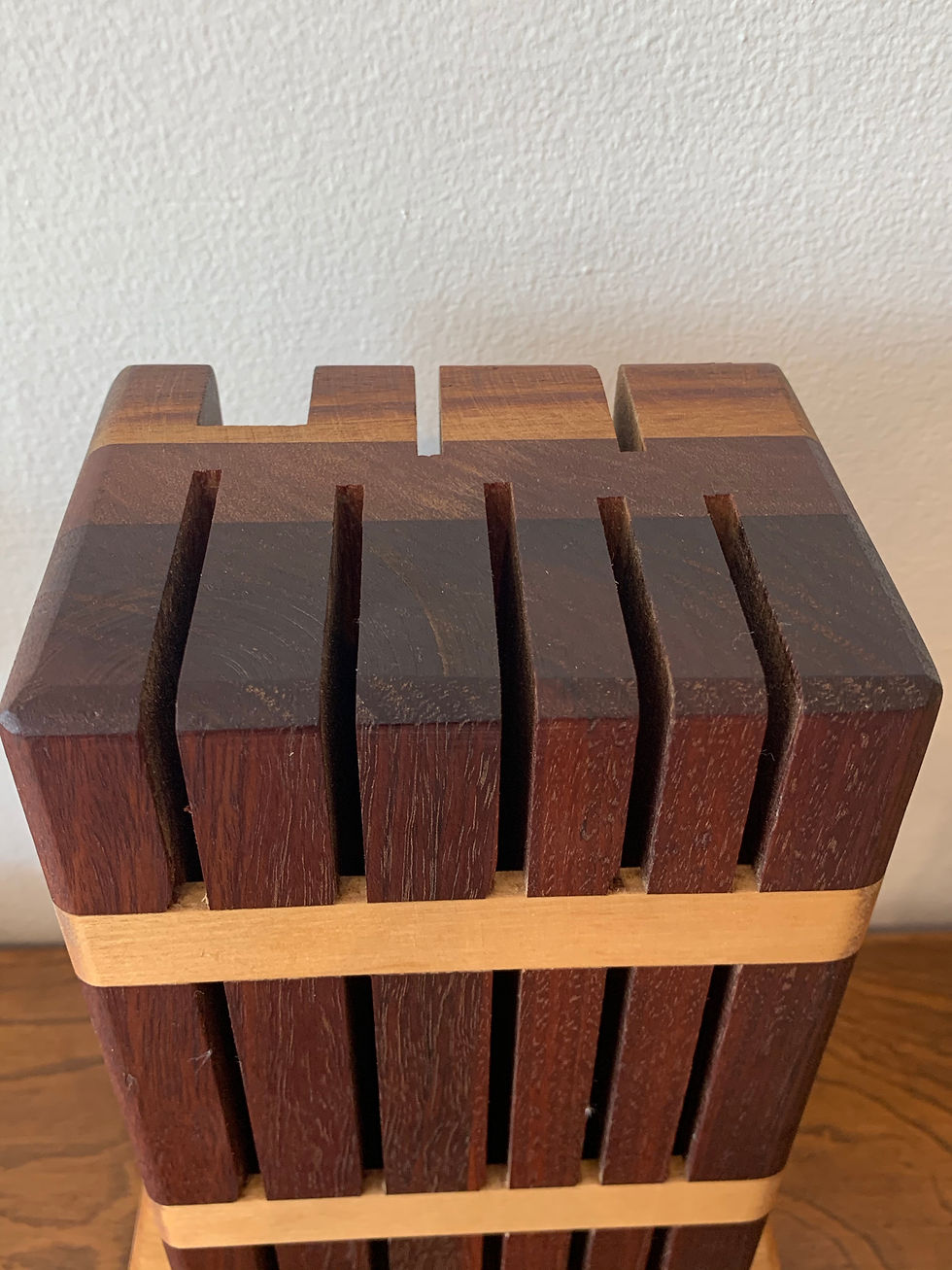 Thumbnail: Handmade Wooden  Knife Holder