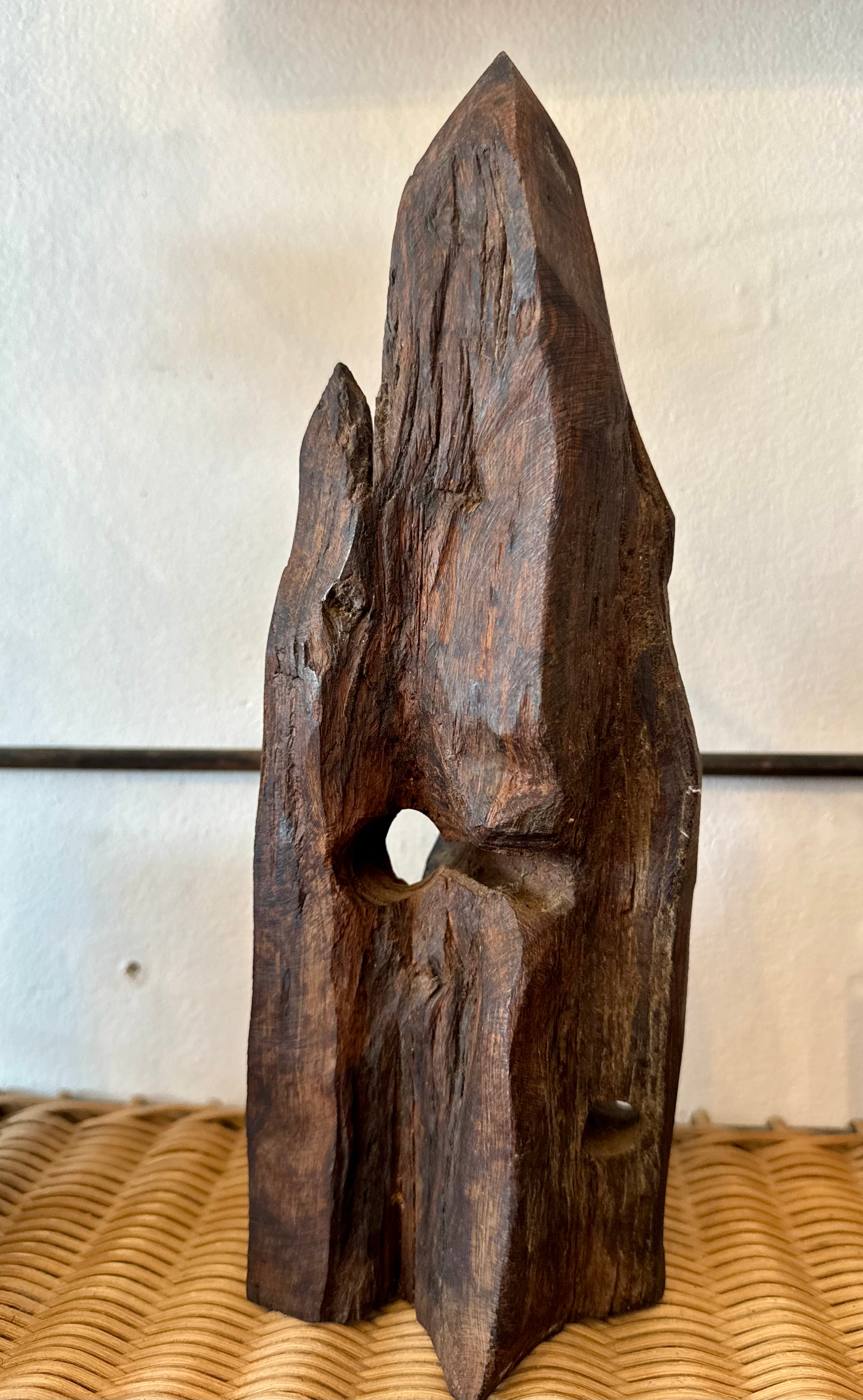 1970's Wooden Handcarved Sculpture