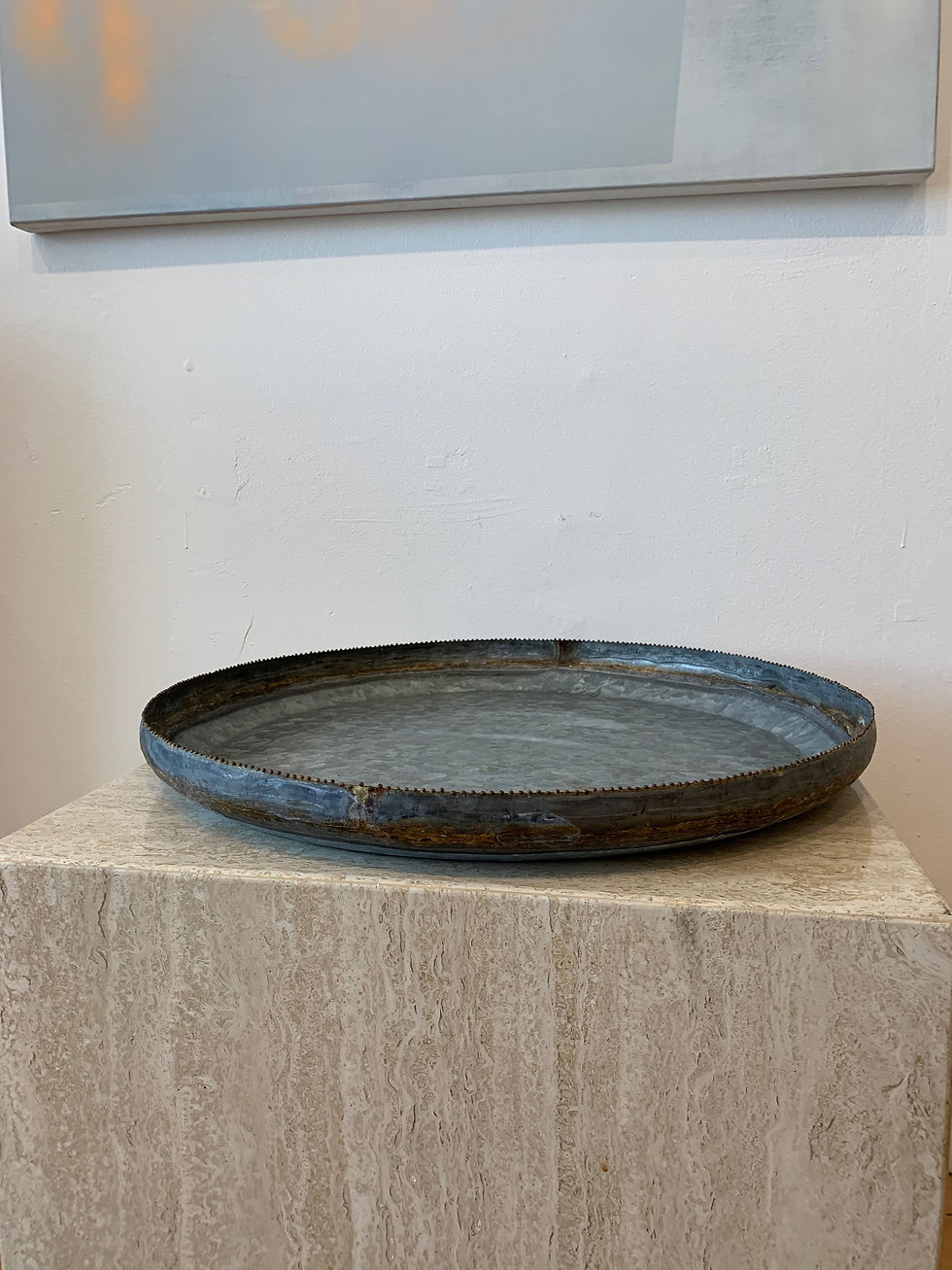 Med Metal & Brass Tray