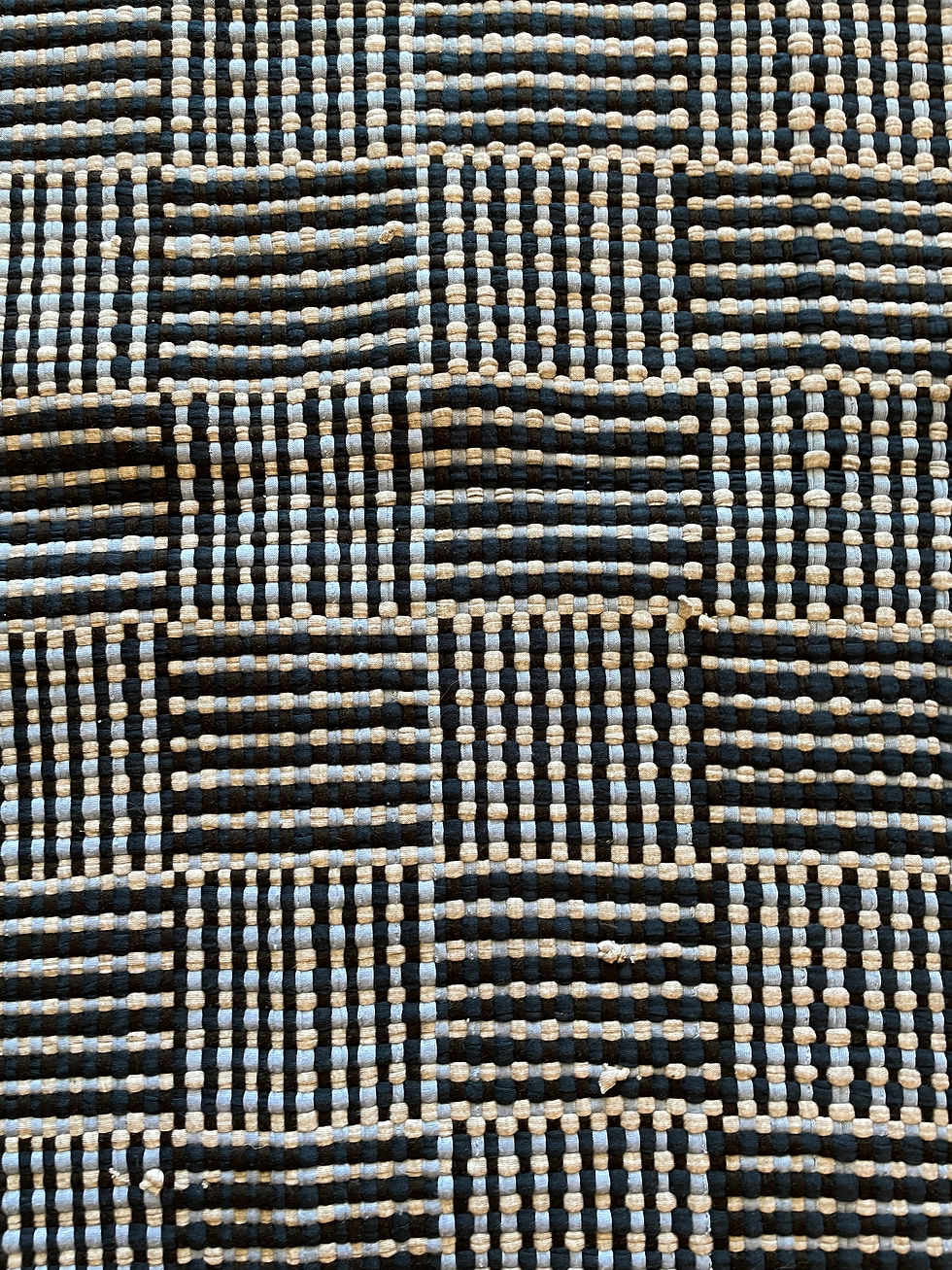 Thumbnail: Recycled Runner - Blue, Black & Beige