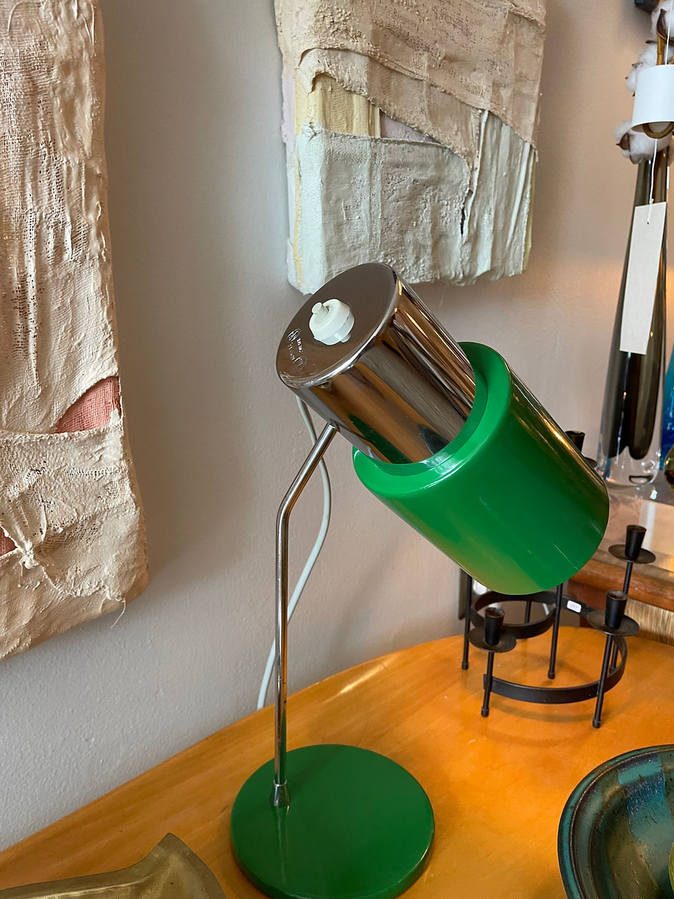 Thumbnail: Green French 1960's Desk Lamp