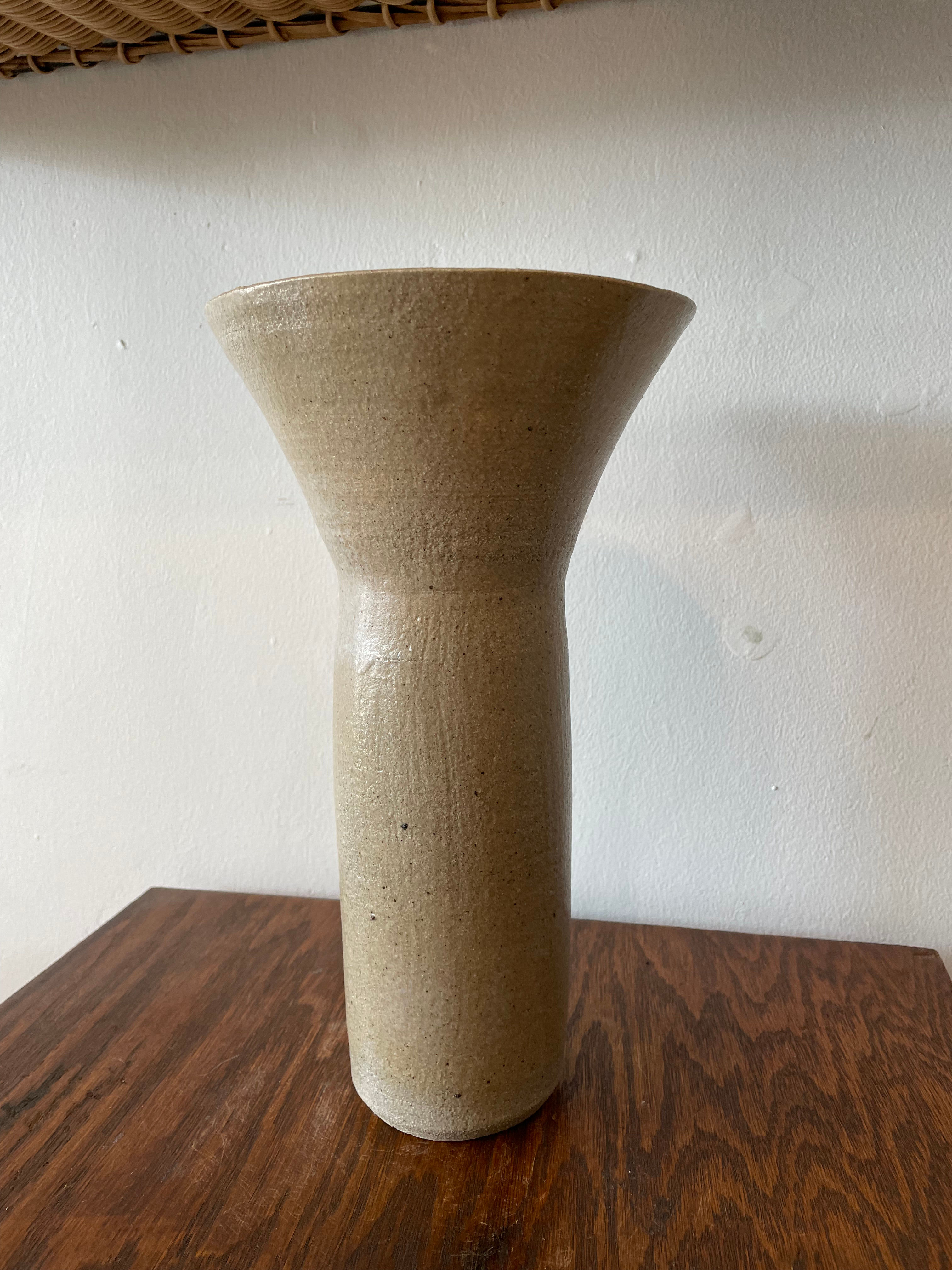 Tall Ceramic Vessel by Deb Levine