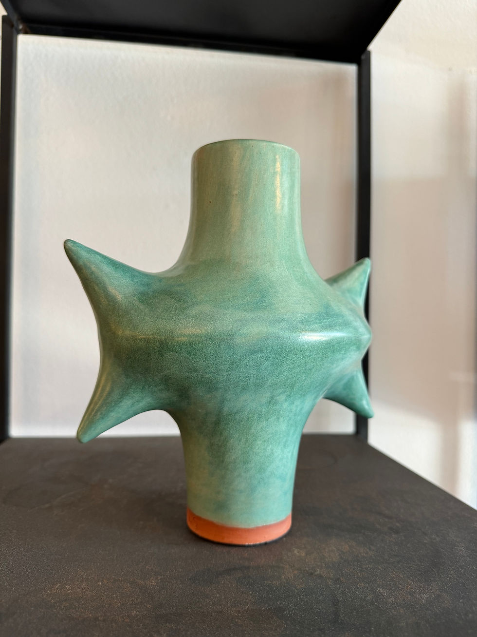 Thumbnail: Atomic 4 Spike - Teal Vase