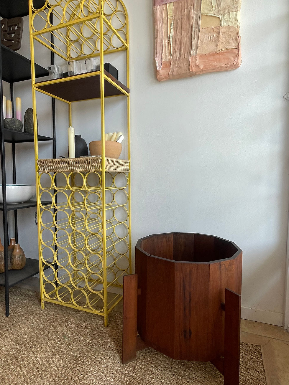 Thumbnail: Mid Century Wooden Planter