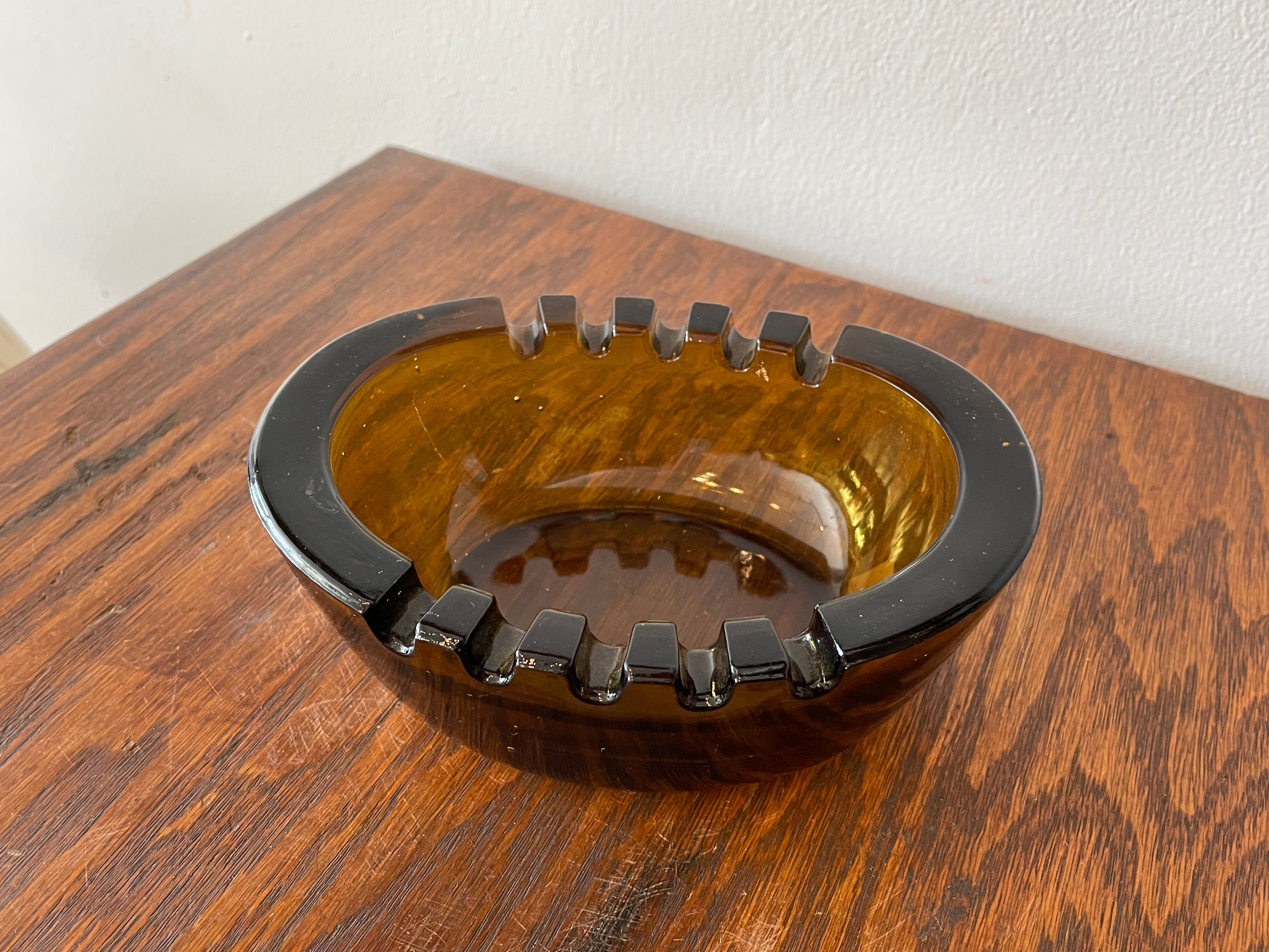 Blanco Amber Ashtray
