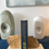 Thumbnail: Stone/ Travertine Vintage Bookends