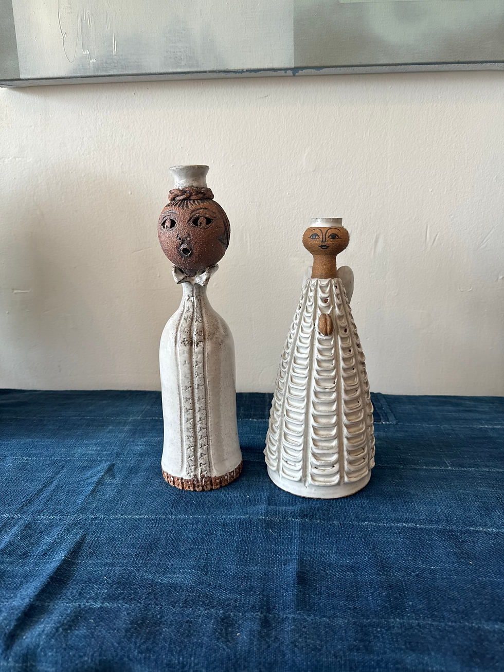 Thumbnail: Vintage Swedish 'Angel' Ceramic Bell