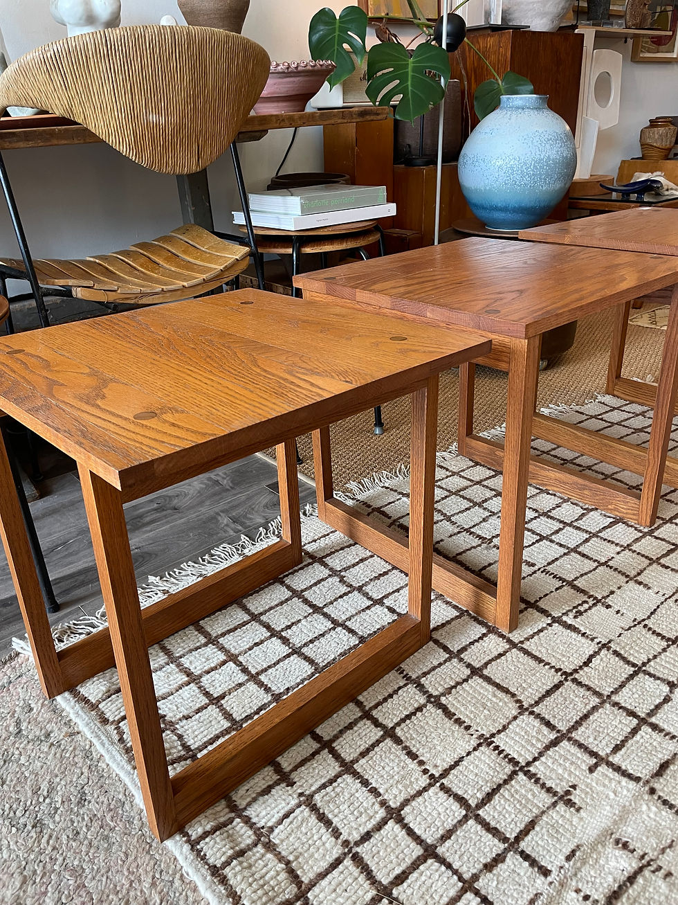 Thumbnail: 1970's Nesting Cube Tables