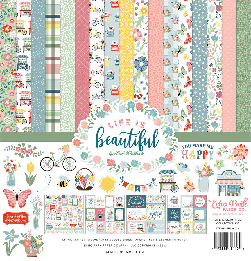 Life Is Beautiful Paper Collection by Echo Park