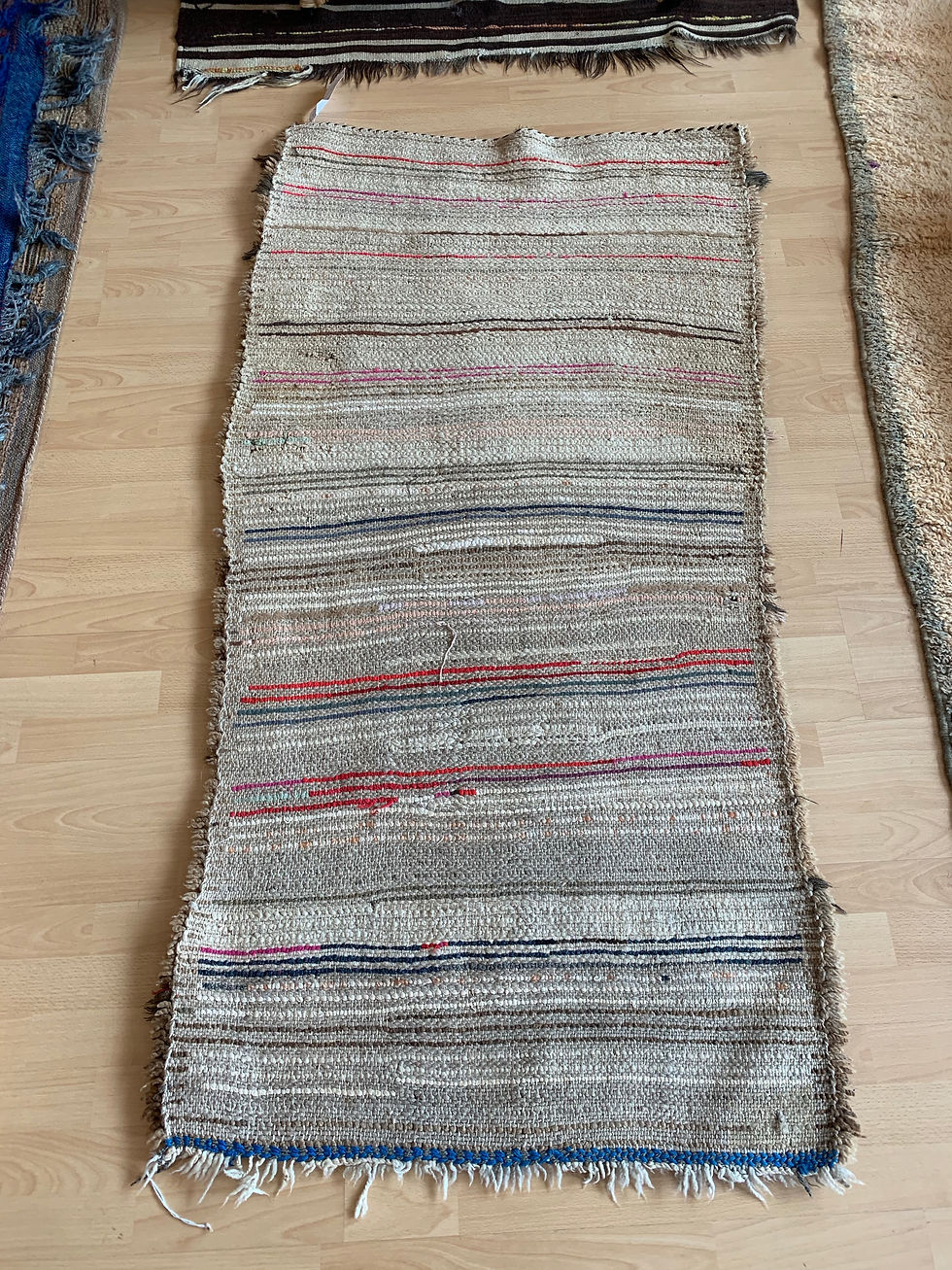 Thumbnail: Vintage Stripe Moroccan Rug