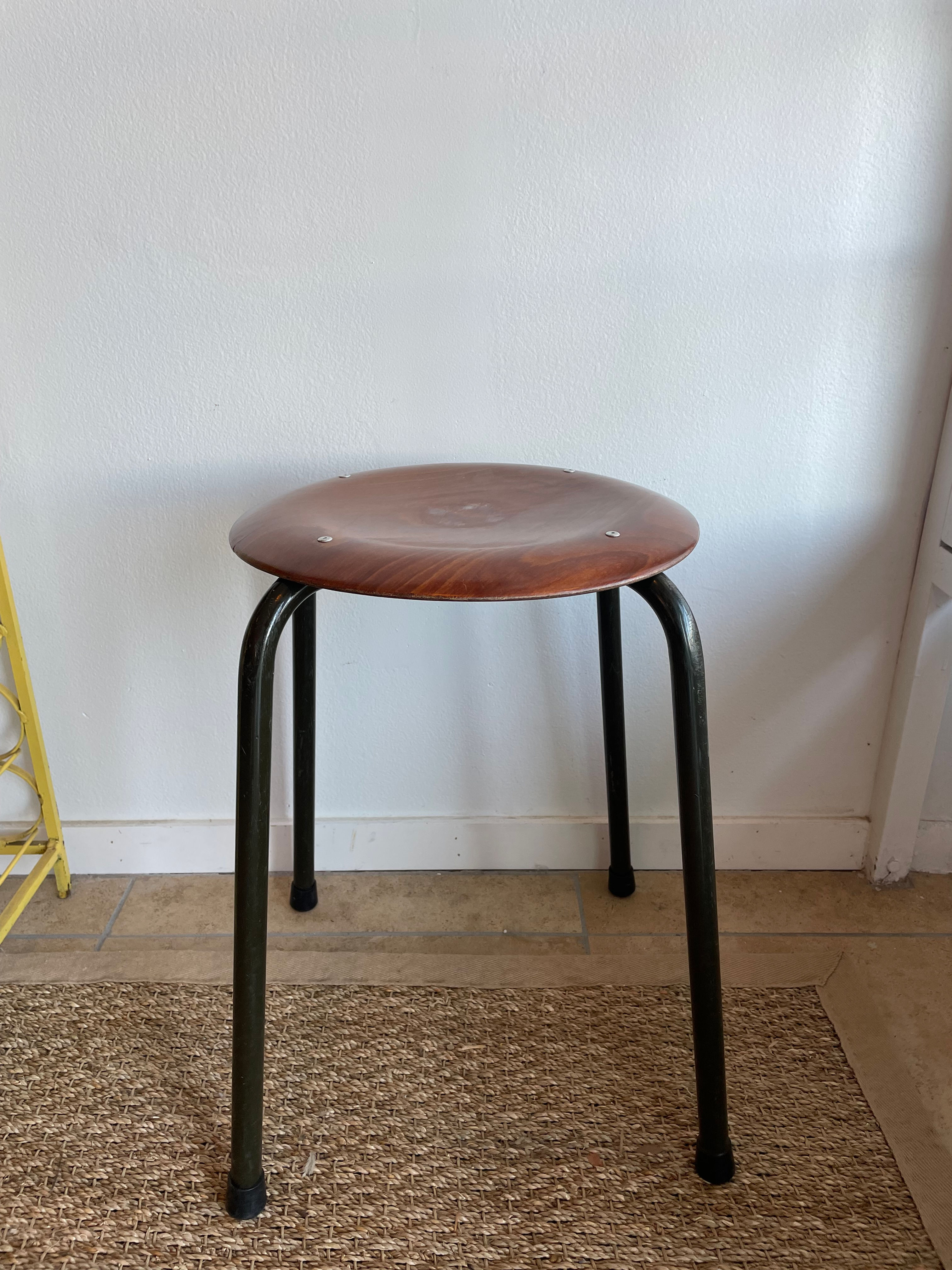 Vintage Danish Dot Stool