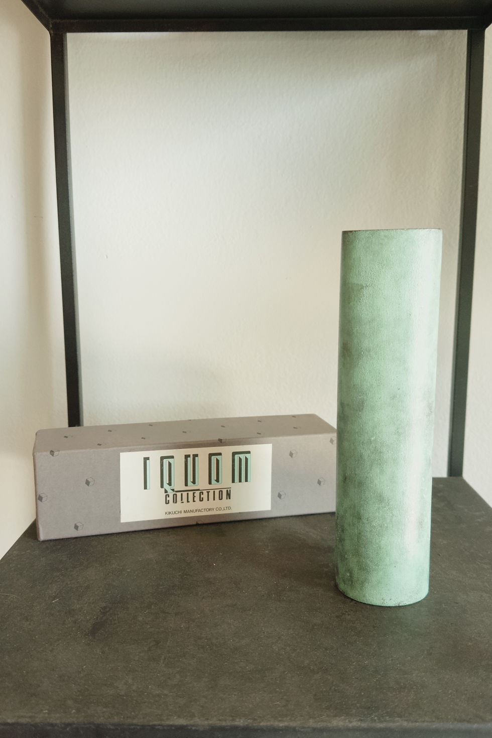 Thumbnail: Vintage Japanese  Petina Iron Vase