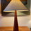 Thumbnail: Triangle Wooden Table Lamp