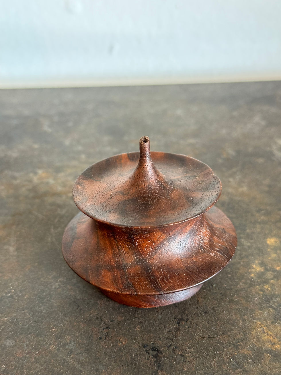 Thumbnail: MCM Wooden Bud Vase no6