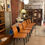 Thumbnail: Tan Leather Memphis Dining Chairs for Knoll