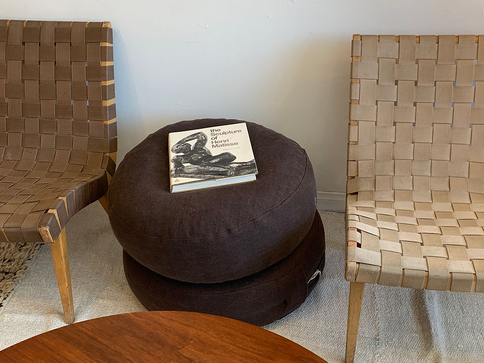 Thumbnail: Brown Meditation Floor Pillow