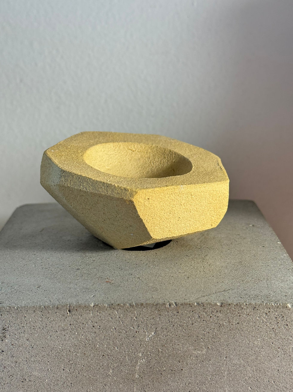 Thumbnail: 'Raw Stone' Geode Ceramic Catchall