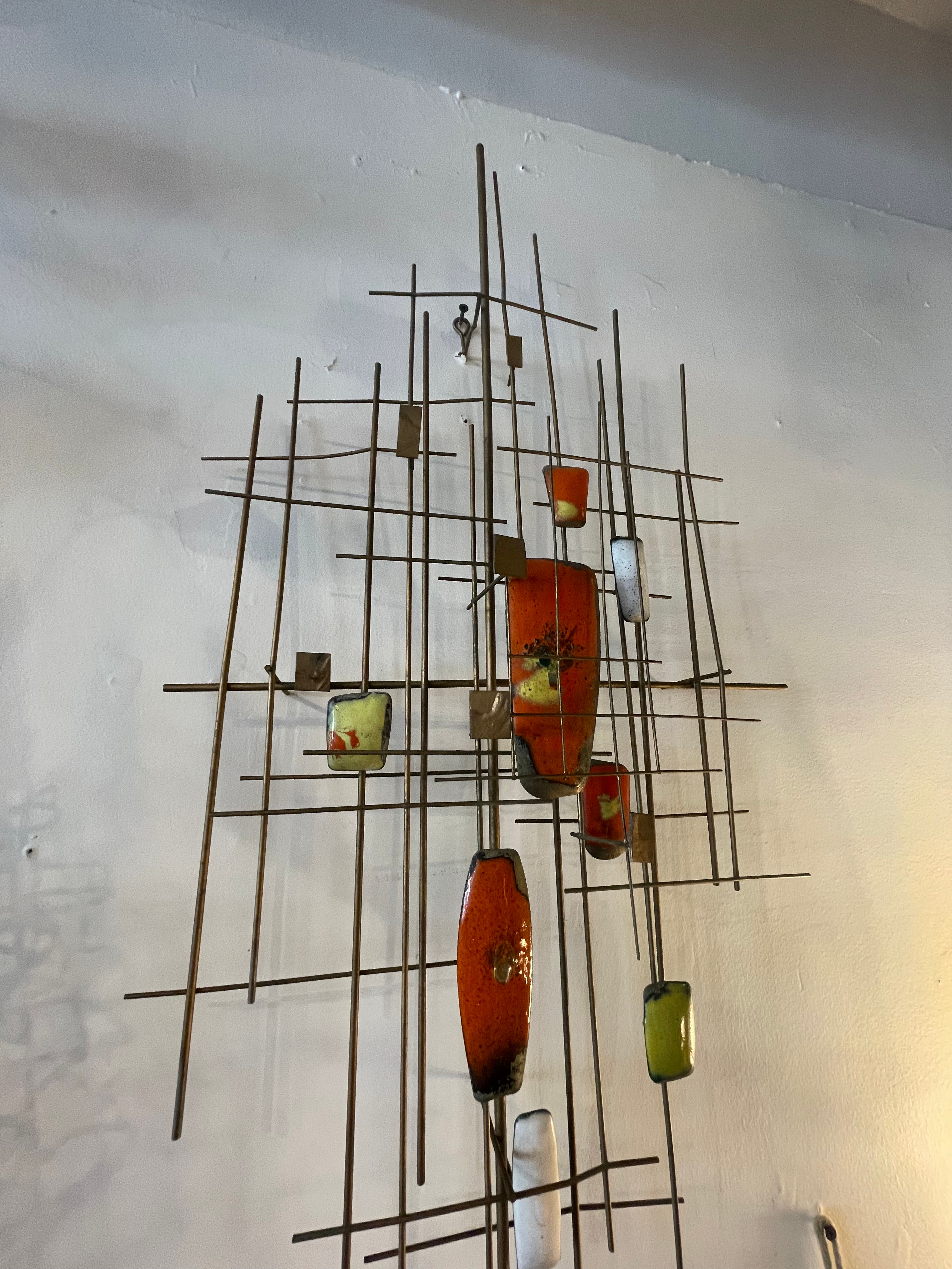 MCM Enamel - Metal Wall Hanging